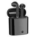 TEGAL - Wireless Bluetooth Earphones Black Dual Headset Black - Black Dual Headset